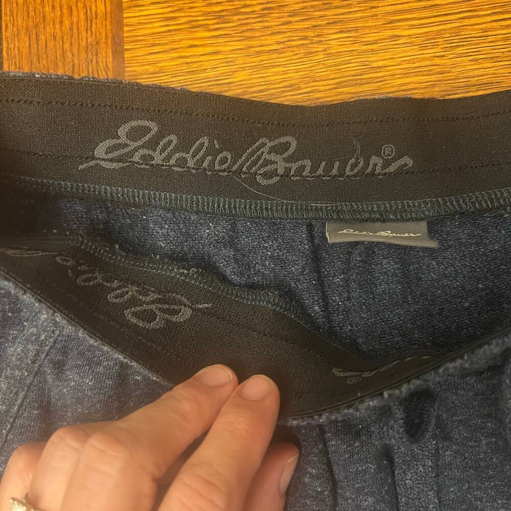 Eddie Bauer LOUNGE Men's S Small Dark Gray Jogger Sweatpants - Picture 9 of 9